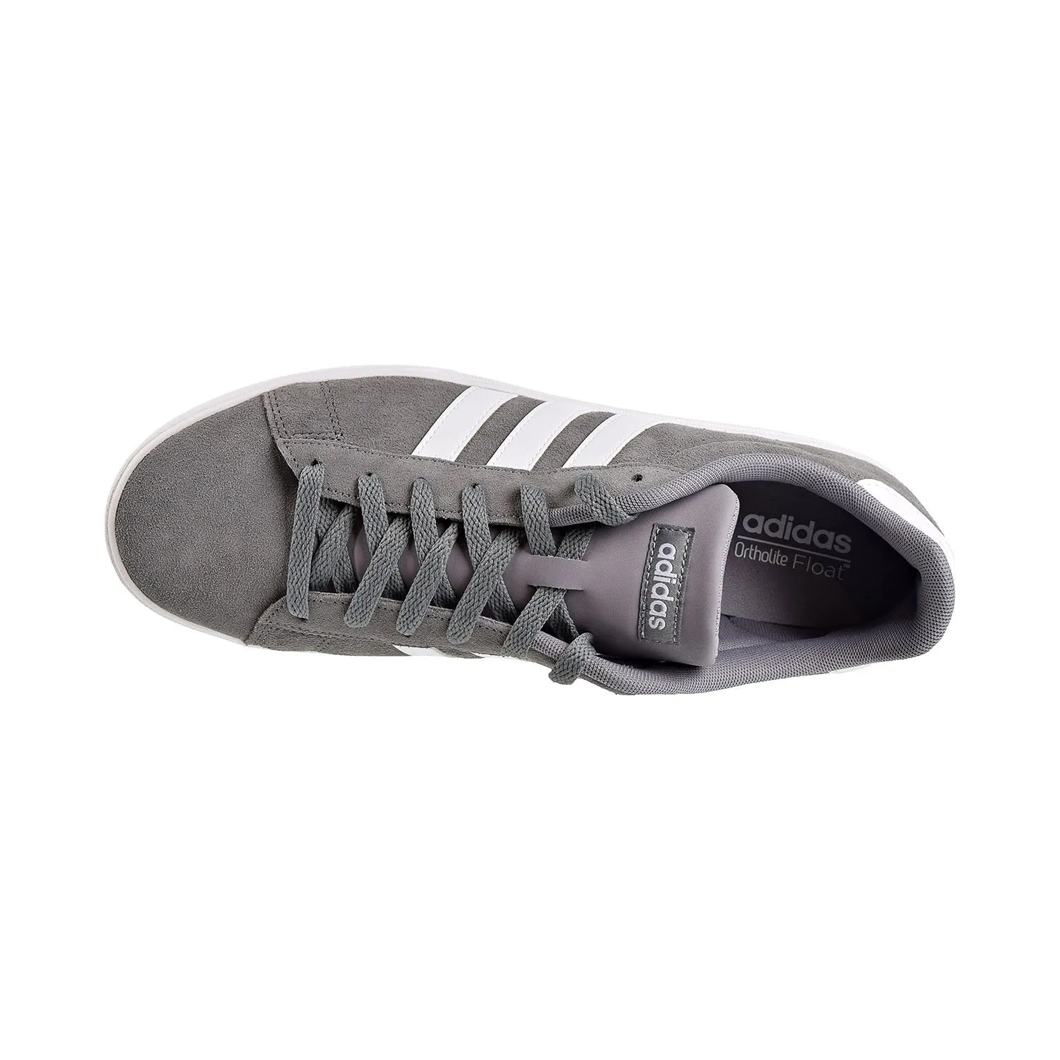 Adidas Daily 2.0 Suede Mens Shoes Grey Three/Footwear White
