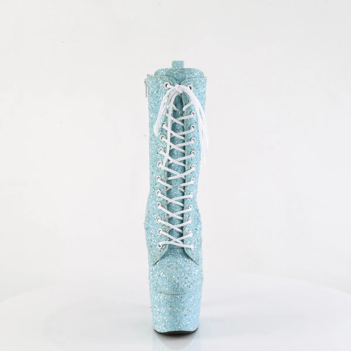 ADORE-1040GR Pleaser Baby Blue Glitter Sexy Platform Shoes (Pole Dancing Heels)