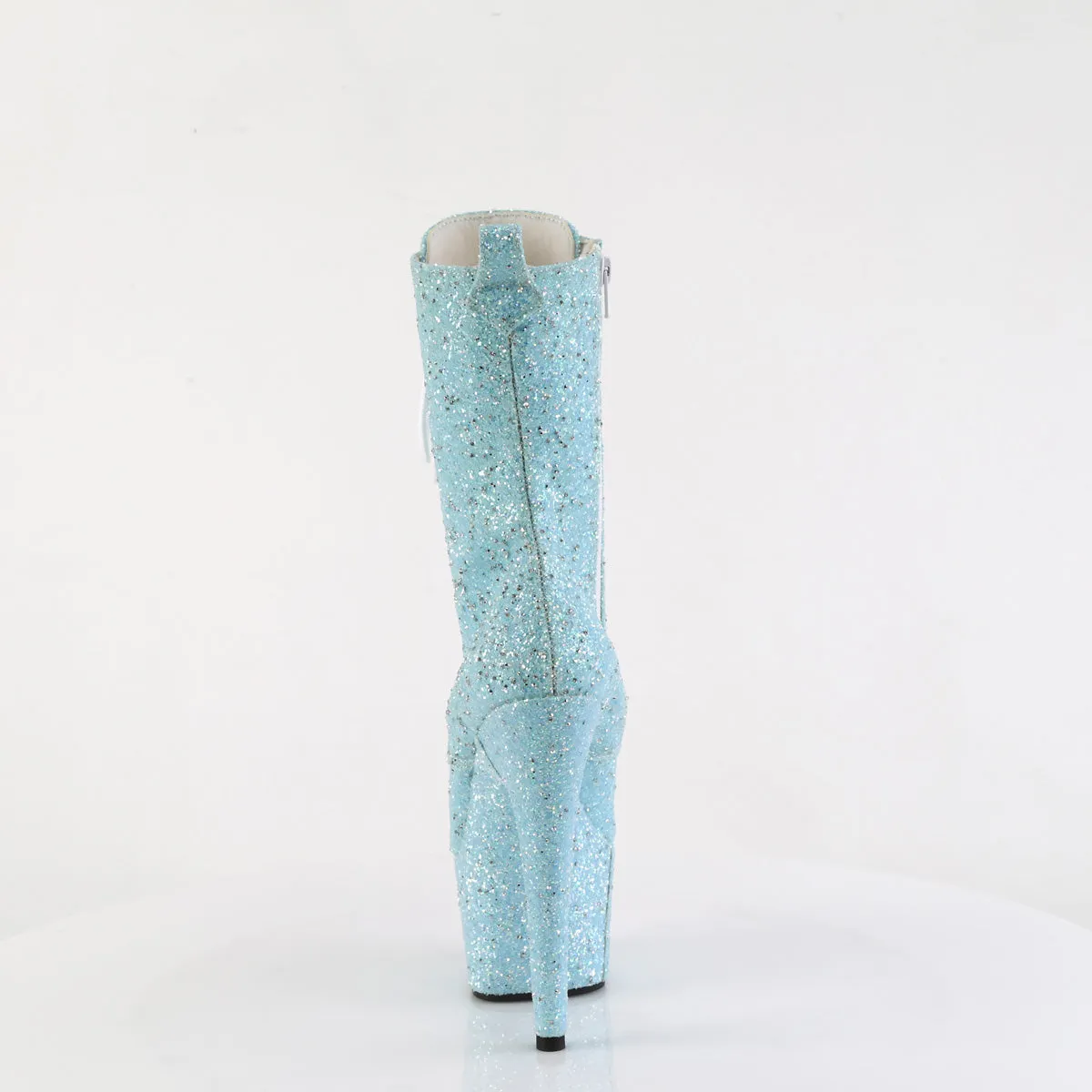 ADORE-1040GR Pleaser Baby Blue Glitter Sexy Platform Shoes (Pole Dancing Heels)