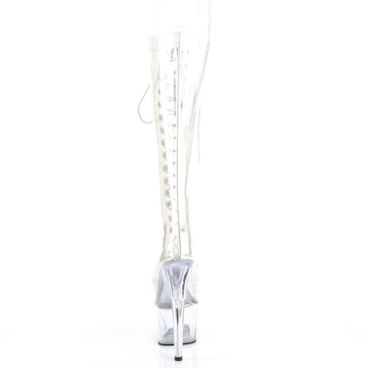 ADORE-2020C Pleaser Clear Sexy Platform Shoes (Pole Dancing Heels)