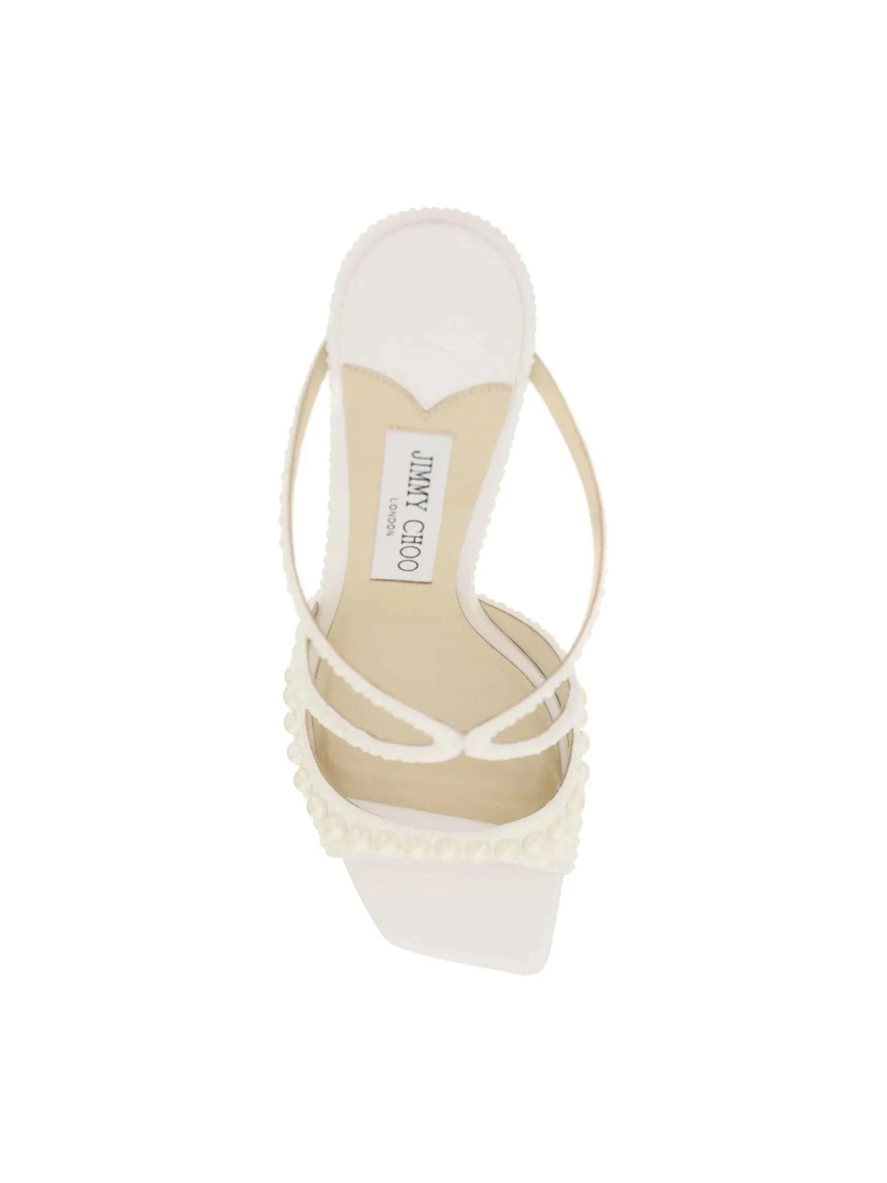Anise Crisscross Leather Mules