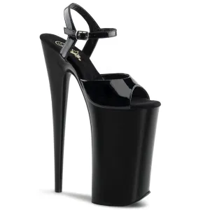 BEYOND-009 Pleaser Black Sexy Platform Shoes (Pole Dancing Heels)