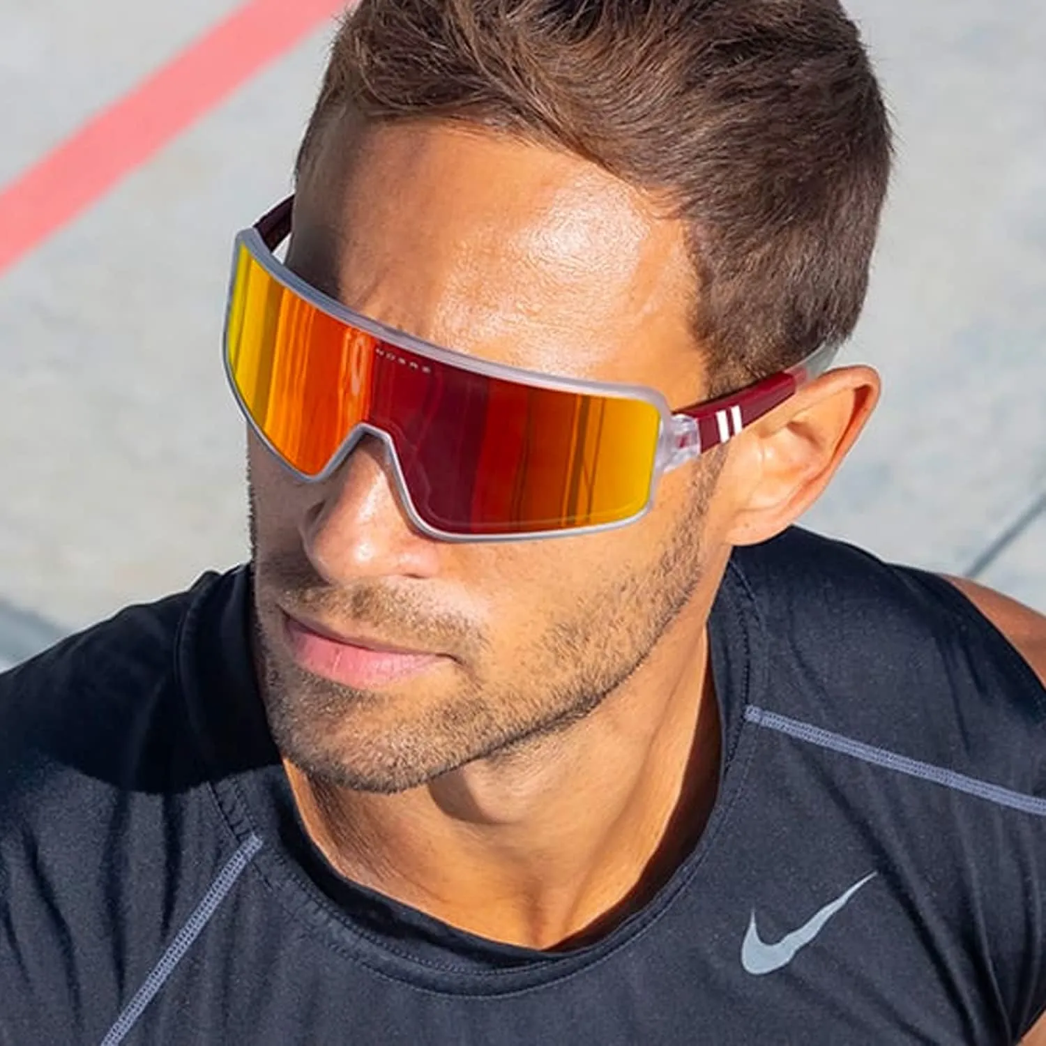 Blenders Eyewear Eclipse ?C Polarized Sunglasses ?C Wrap-Around Lens ?C 100% UV Protection ?C For Men & Women