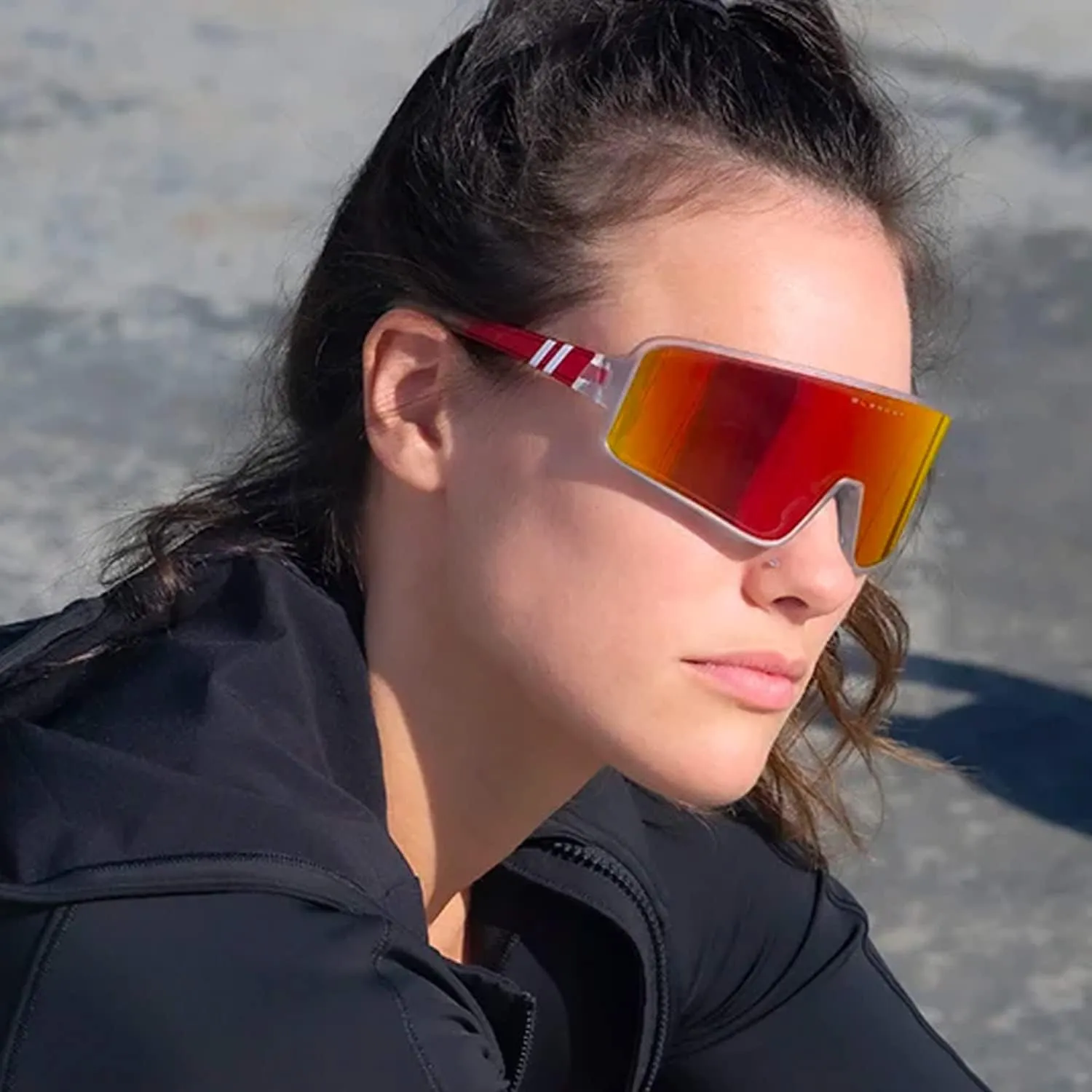 Blenders Eyewear Eclipse ?C Polarized Sunglasses ?C Wrap-Around Lens ?C 100% UV Protection ?C For Men & Women