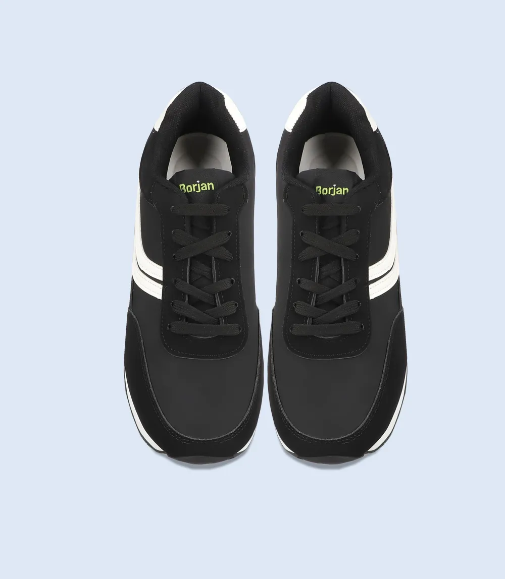 BM6717-BLACK-Men Sneaker
