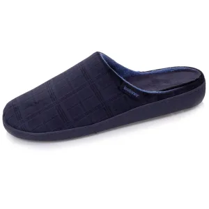 Chaussons mules Homme Prince de Galles