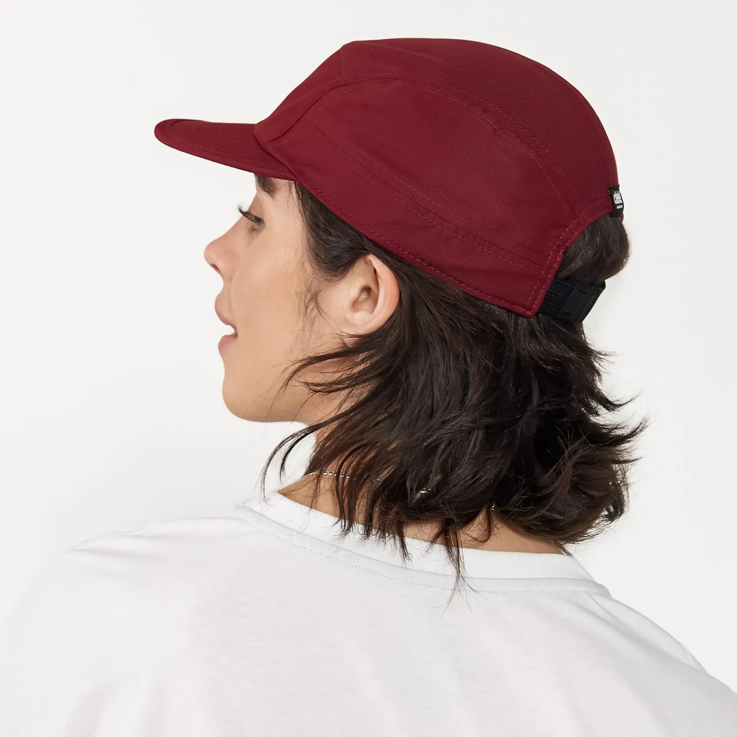 Ciele Athletics ALZCap - Premium, Small Brim, Washable Moisture Wicking Hat with Sun Protection, 5-Panel Knit Running Hat