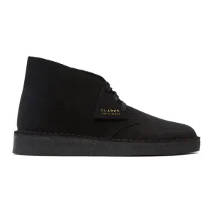 Clarks Originals Black Suede Coal Desert Boots