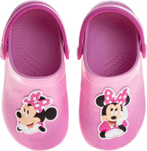 Disney Characters Clog Sandal Waterproof Slip-On Slides for Girls Stitch Frozen Minnie Mouse Closed Toe Clogs (Sizes: 5-10 Toddlers / 11-12 Little Kids)