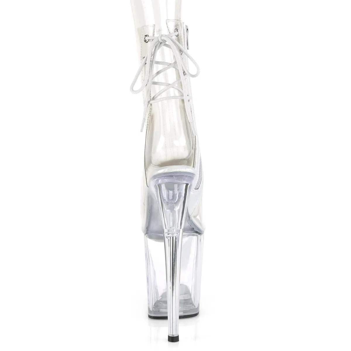 FLAMINGO-1018C Pleaser Clear Sexy Platform Shoes (Pole Dancing Heels)