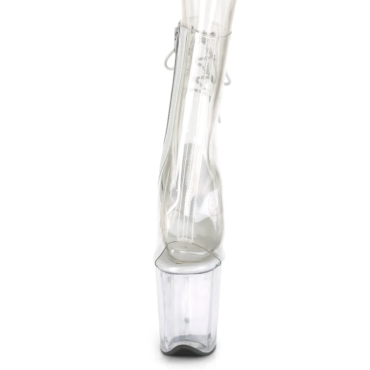 FLAMINGO-1018C Pleaser Clear Sexy Platform Shoes (Pole Dancing Heels)