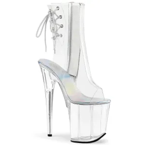 FLAMINGO-1018C Pleaser Clear Sexy Platform Shoes (Pole Dancing Heels)