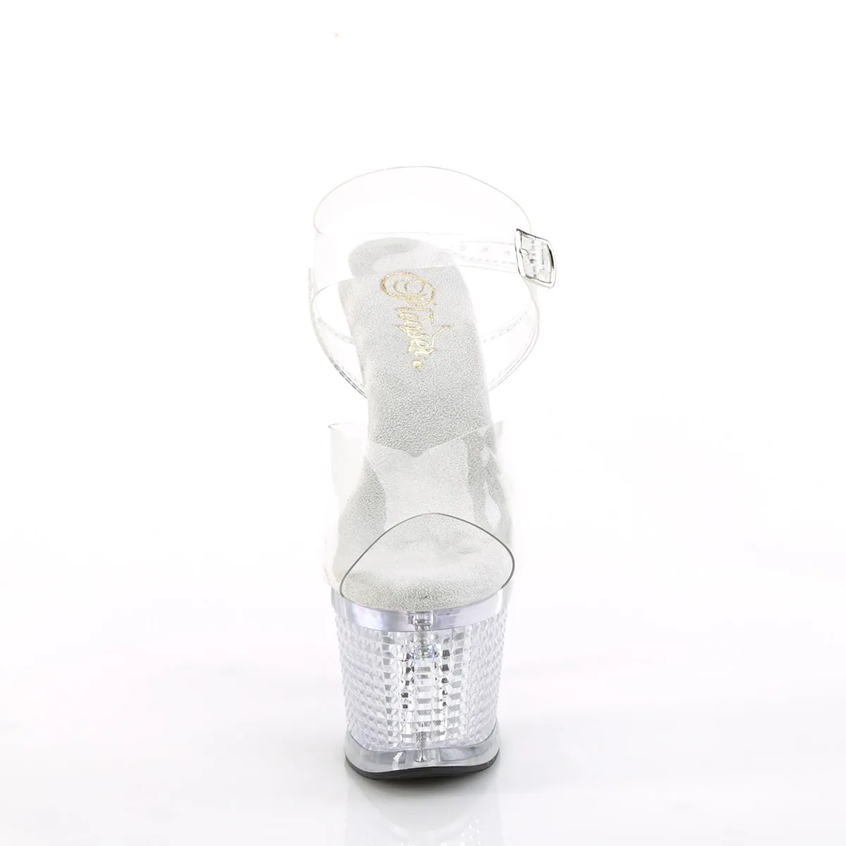 FLASHDANCE-708SPEC Pleaser Clear Sexy Platform Shoes (Pole Dancing Heels)