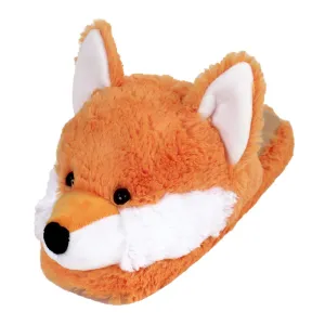 Fox Novelty Slippers JulesRoche Plush Furry Fun Slip-On