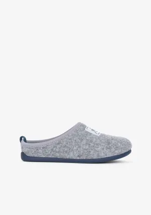 Grey Blue Ecological Home Slippers