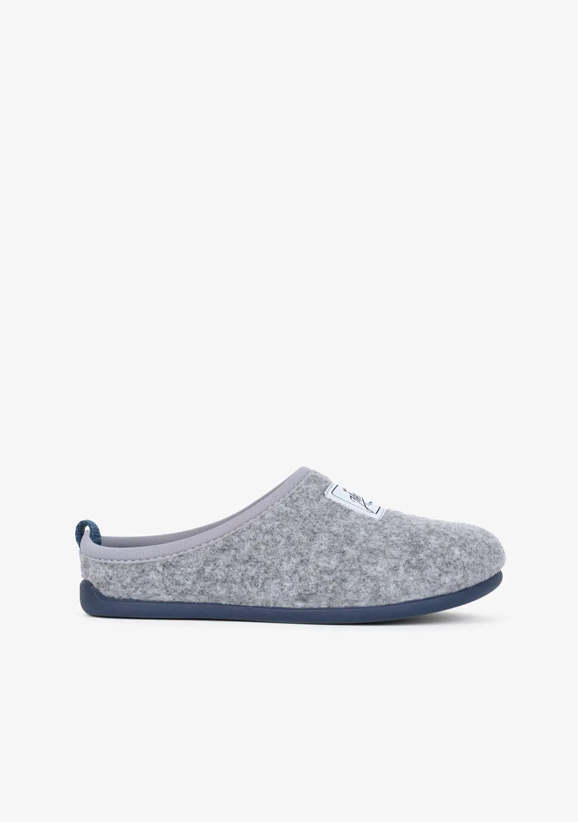 Grey Blue Ecological Home Slippers