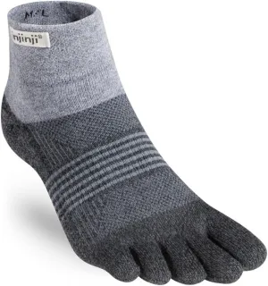 injinji Men's Trail Midweight Mini Crew Toesocks