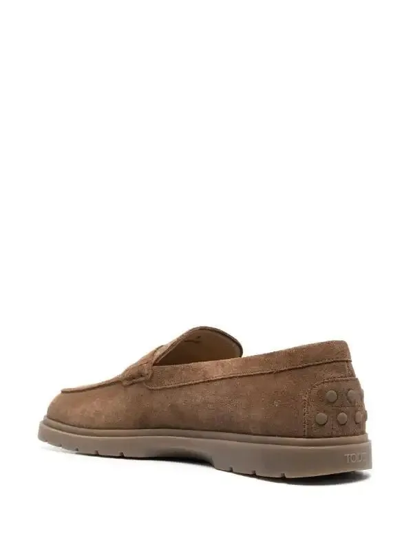 Penny Suede Loafers