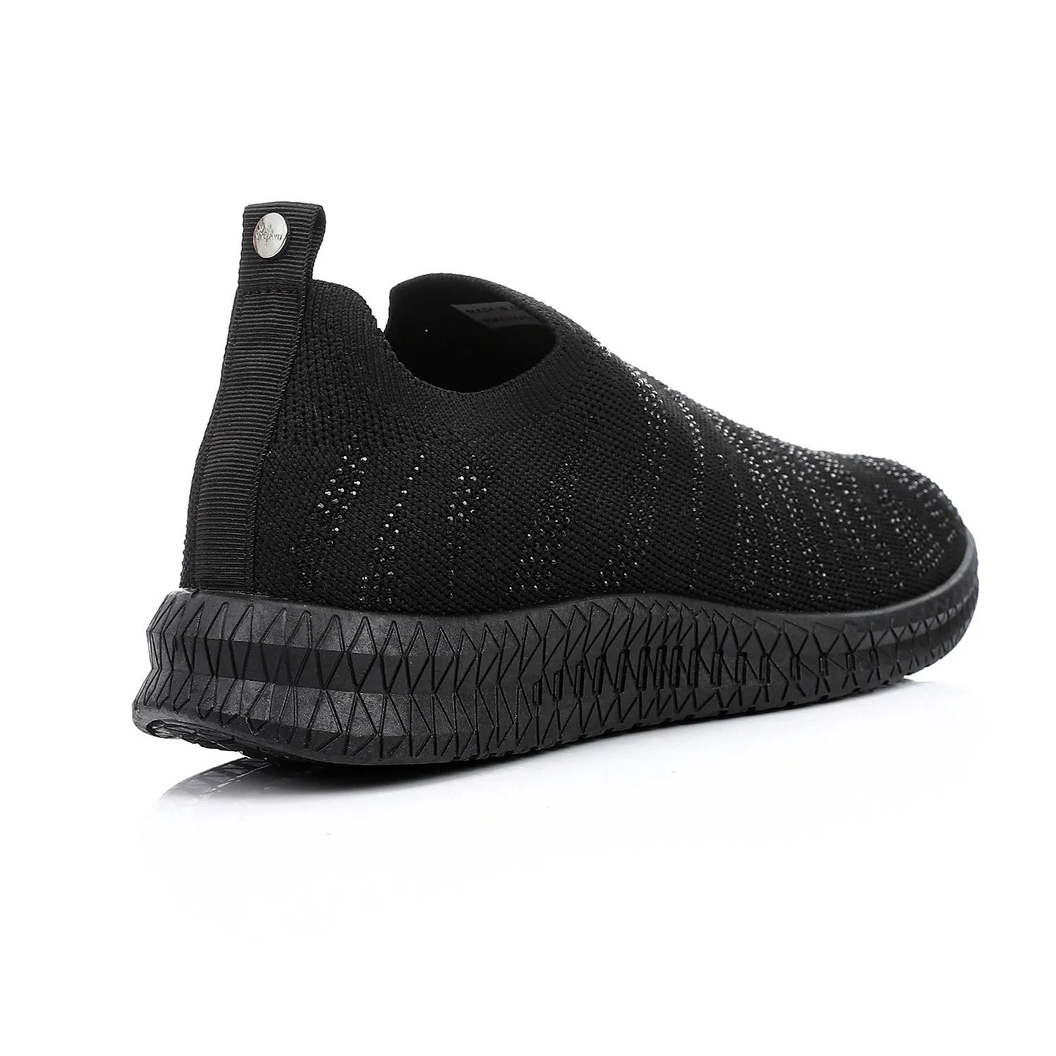 PMA-DVTF-001 Strassed Allover Black Sneaker