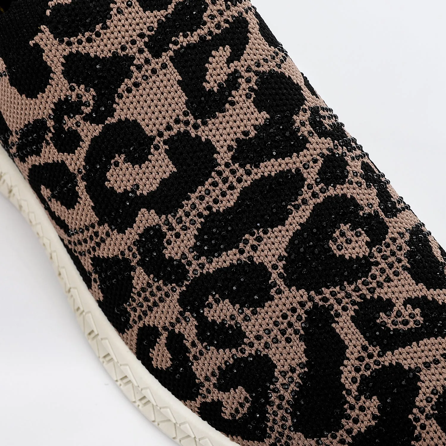 PMA-DVTF-001 Strassed Allover Black Sneaker