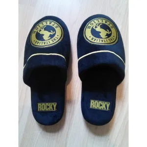 Rocky Slippers Size 7-10 | Mule Style Novelty Slippers | Rocky Balboa Merchandise