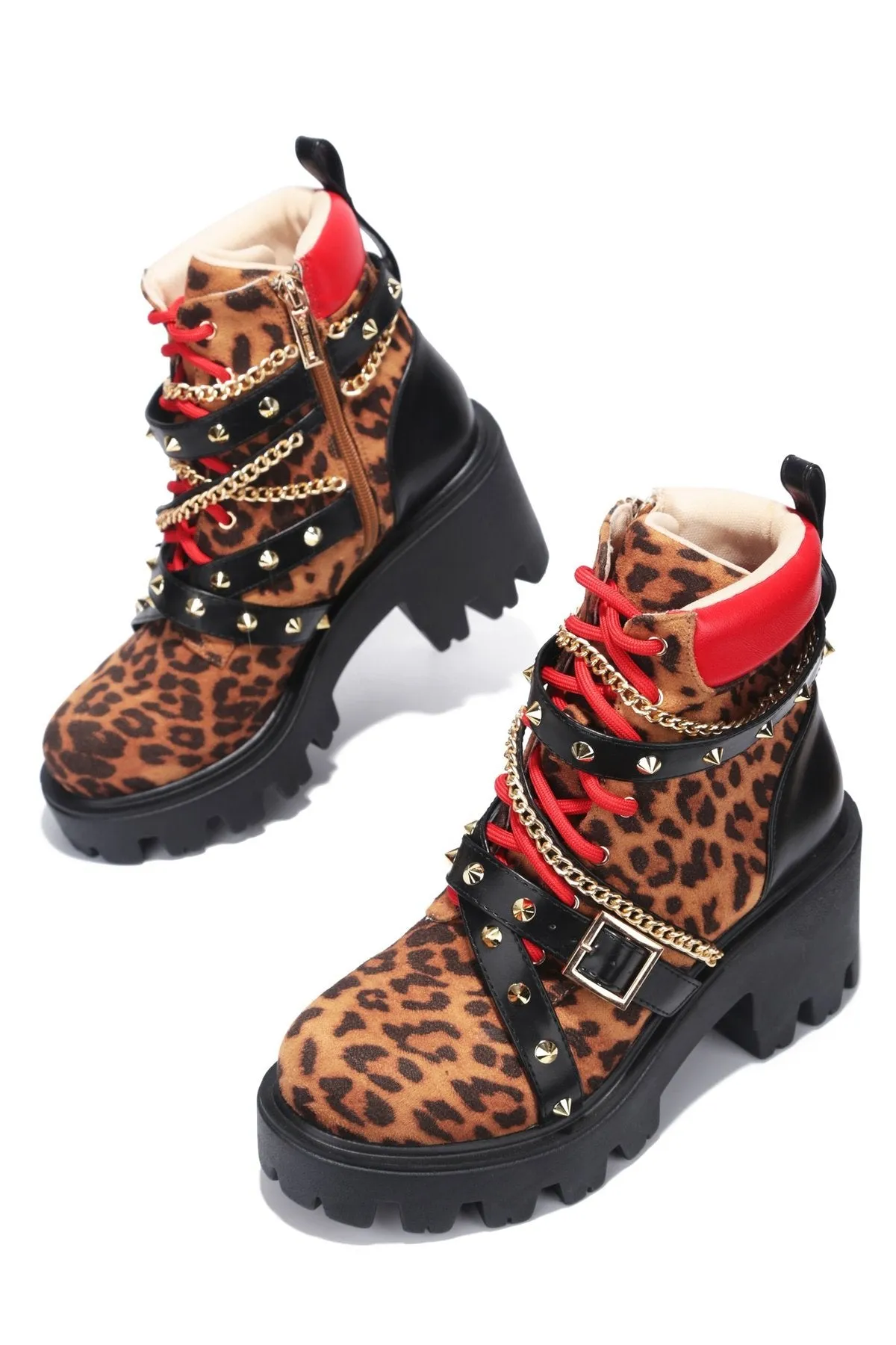 Stargate Leopard Combat Boot