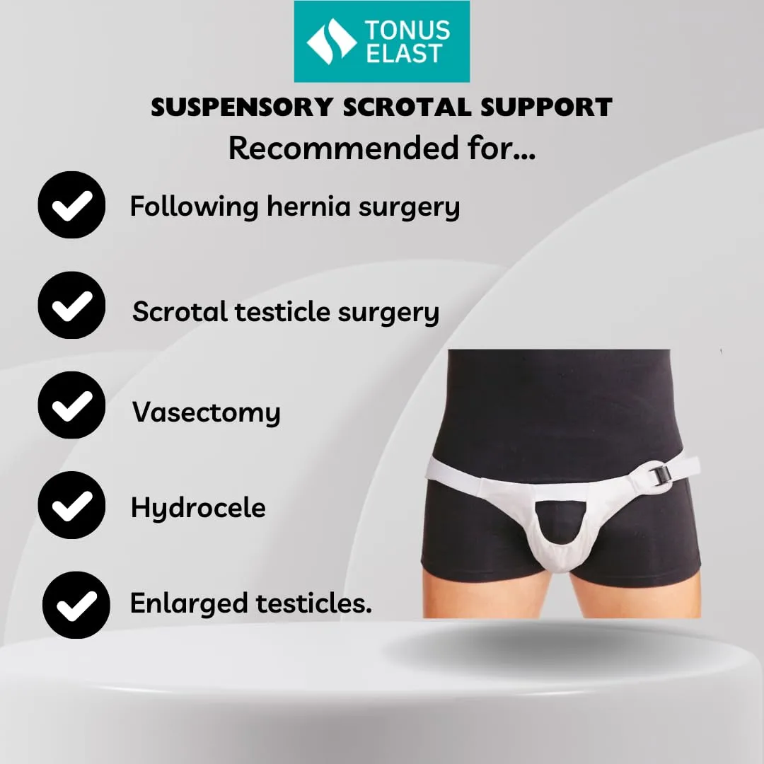 Suspensory Scrotal Support - Medium